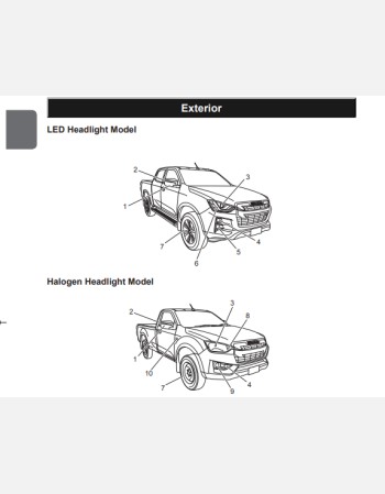 isuzu d-max 2021-2023 owners manual